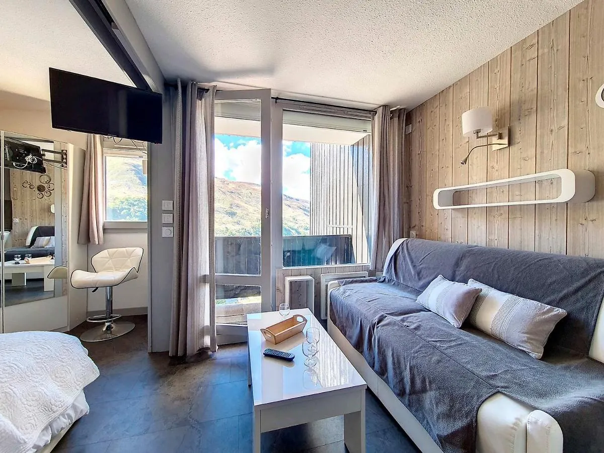 Appartement Renove Au Pied Des Pistes Avec Balcon - 4 Pers., 27M², Coin Chambre, Cabine, 3 Flocons Or - Fr-1-344-896 Сен-Мартен-де-Бельвиль Апартаменты