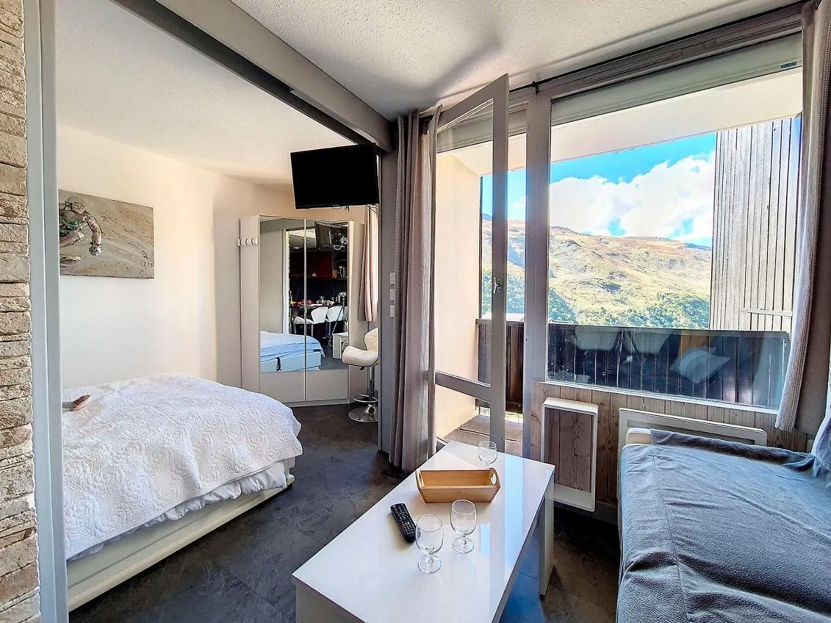 Апартаменты Appartement Renove Au Pied Des Pistes Avec Balcon - 4 Pers., 27M², Coin Chambre, Cabine, 3 Flocons Or - Fr-1-344-896 Сен-Мартен-де-Бельвиль Франция